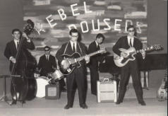 Rebel Rousers, seconda formazione con Beppe Cecchi alla chitarra (Firenze 1960)